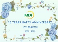 18 Years Happy Anniversary MDI Chemicals